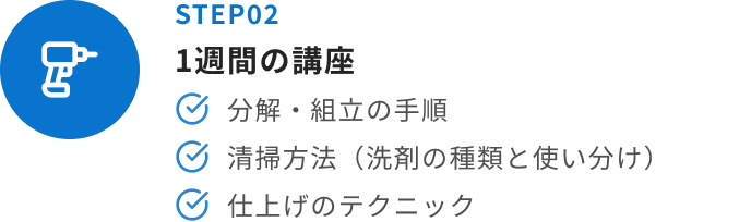 STEP02 1週間の講座